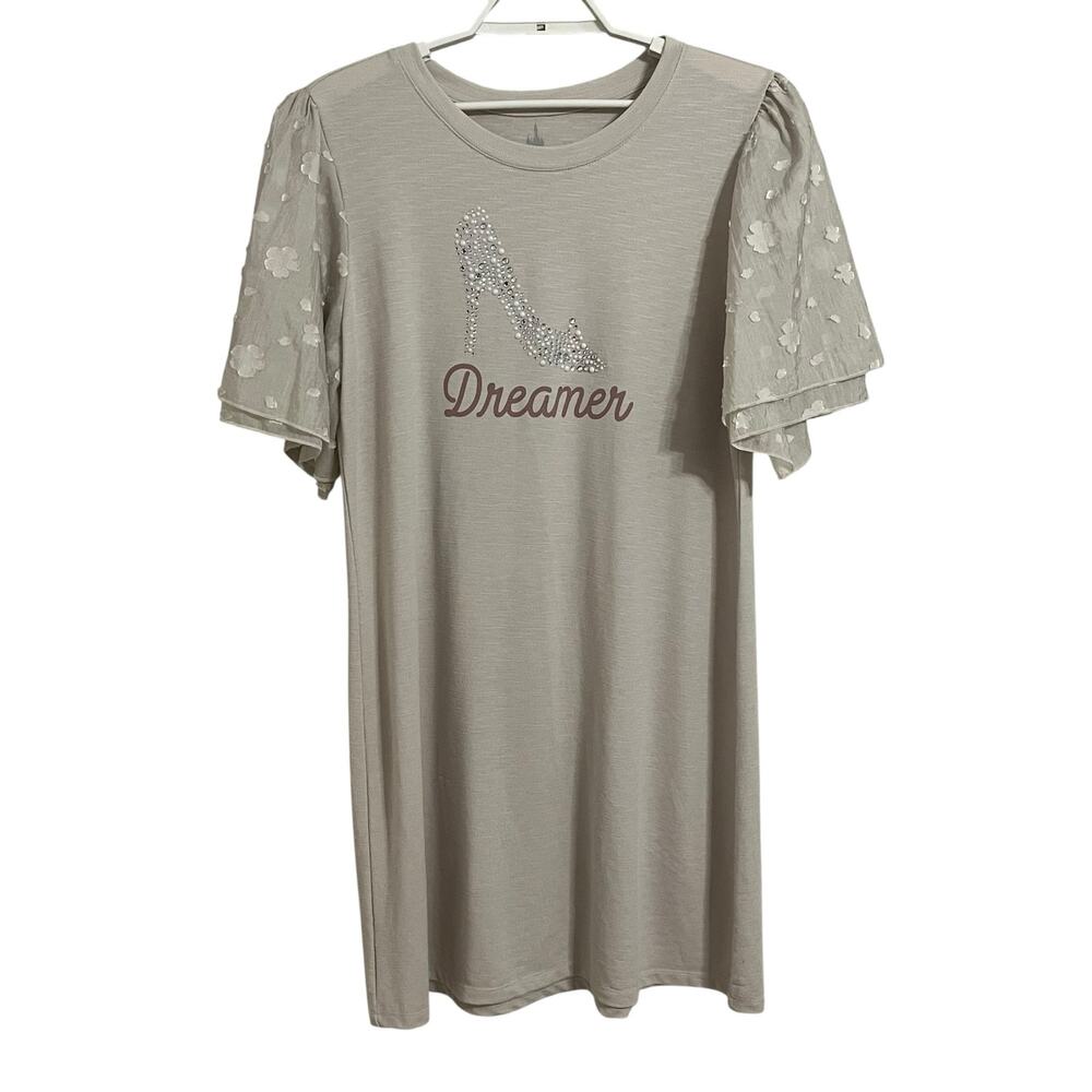 Disney Parks Dreamer Glass Slipper Tunic Dress